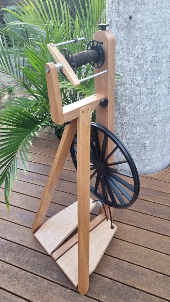 How to Set Up & Use a Spinning Wheel 